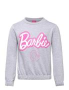 Sweats Tops Sweat-shirts & Hoodies Sweat-shirts Grey Barbie