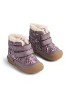 Winterboot Daxi Tex Talvikengät Tarroilla Purple Wheat