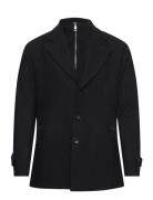 Bs Kodiak Regular Fit Coat Villakangastakki Pitkä Takki Black Bruun & ...