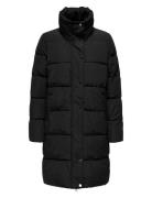 Onlnewcool Puffer Coat Cc Otw Topattu Pitkä Takki Black ONLY