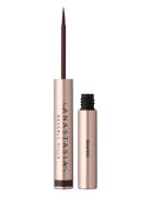 Liquid Eyeliner - Aubergine Eyeliner Rajauskynä Meikki Red Anastasia B...