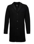 Onsjaylon Wool Coat Otw Villakangastakki Pitkä Takki Black ONLY & SONS