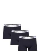 Morris Boxer Brief 3-Pack Old Blue Bokserit Navy Morris