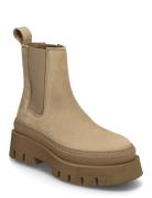 Cph686 Shoes Chelsea Boots Beige Copenhagen Studios