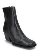 Isabell Shoes Boots Ankle Boots Ankle Boots With Heel Black Pavement