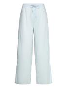 Core Sleep Poplin Pants Pyjama Blue Organic Basics