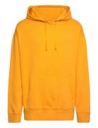 Logo Hoodie Tops Sweat-shirts & Hoodies Hoodies Yellow GANT