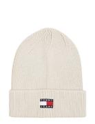 Tjw Heritage Core Beanie Accessories Headwear Beanies Cream Tommy Hilf...