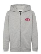 Spray On Fz Tops Sweat-shirts & Hoodies Hoodies Grey VANS