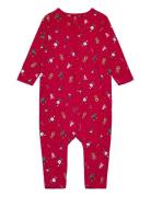 Nbnvismas Ls Nightsuit Pyjama Sie Jumpsuit Haalari Red Name It