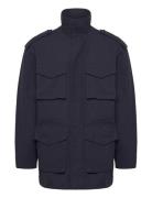 Cotton Field Jacket Ohut Takki Navy GANT