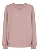 Sc-Banu Tops Sweat-shirts & Hoodies Sweat-shirts Pink Soyaconcept