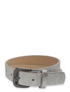 Kogmadeline Shiny Pu Jeans Belt Acc Vyö Silver Kids Only