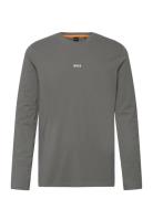 Tchark Tops T-shirts Long-sleeved Grey BOSS