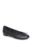 Couture Bloom Ballerinat Black Clarks