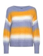 C_Fhonore Tops Knitwear Jumpers Blue BOSS