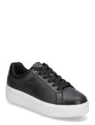 Th Platform Court Sneaker Matalavartiset Sneakerit Tennarit Black Tomm...