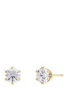 Crown Studs Accessories Jewellery Earrings Studs Gold Edblad