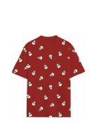 Onsklaus Reg Ss Tee Tops T-shirts Short-sleeved Red ONLY & SONS