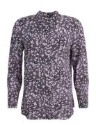 Viscose Shirt, Pepiny 1 Tops Shirts Long-sleeved Purple Ivo Nikkolo