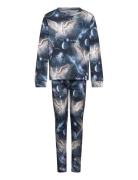 Willy Dark Unicorn Pyjamasetti Pyjama Navy POP & CO