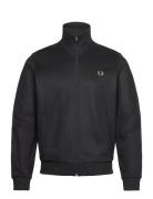 Track Jacket Tops Sweat-shirts & Hoodies Sweat-shirts Black Fred Perry