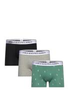 Classic Stretch-Cotton Trunk 3-Pack Bokserit Grey Polo Ralph Lauren Un...