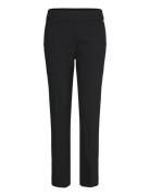 Hatenia-1 Bottoms Trousers Straight Leg Black HUGO