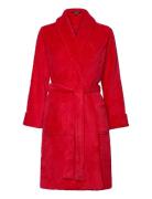 Lrl L/S Shawl Collar Robe Short Aamutakki Red Lauren Ralph Lauren Home...