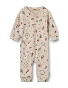 Jumpsuit Bendji Pyjama Sie Jumpsuit Haalari Beige Wheat