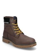 Jfwfinius Pu Nubuck Boot Nyörisaappaat Brown Jack & J S