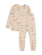 Sleepwear Pyjamasetti Pyjama Beige MarMar Copenhagen