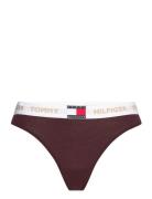 Classic Thong Stringit Alusvaatteet Burgundy Tommy Hilfiger