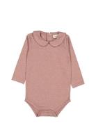 Becka Bodies Long-sleeved Pink MarMar Copenhagen