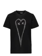 Tsilyheart Maglietta Tops T-shirts Short-sleeved Black Diesel