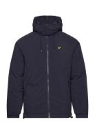 Padded Puffer Jacket Vuorillinen Takki Topattu Takki Navy Lyle & Scott