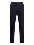 James Satin Jeans Bottoms Jeans Regular Navy Morris