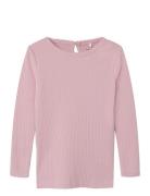 Nmfnuria Ls Xsl Top Tops T-shirts Long-sleeved T-shirts Pink Name It