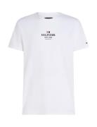 Rwb Hilfiger Tee Tops T-shirts Short-sleeved White Tommy Hilfiger