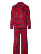 Fleece Pyjama Set Pyjama Red Hunkemöller