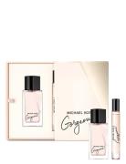 Gift Set Gorgeous! Edp + Purse Spray Hajuvesisetti Tuoksusetti Nude Mi...