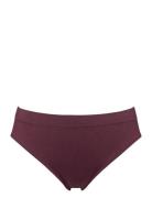 Lucia Tai Solid Alushousut Brief Tangat Burgundy Missya