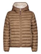 Reversible Lw Padded Jacket Vuorillinen Takki Topattu Takki Beige Tomm...