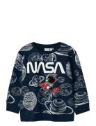 Nmmdaim Nasa Nreg Sweat Bru Nas Tops Sweat-shirts & Hoodies Sweat-shir...