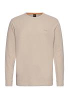 Tempesto Tops T-shirts Long-sleeved Beige BOSS