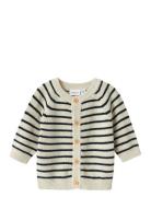 Nbmmast Ls Knit Card Noos Tops Knitwear Cardigans Cream Name It