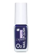 Minilack Oxygen Färg A780 Kynsilakka Meikki Blue Depend Cosmetic