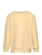 Sweatshirts Solid Basic Tops Sweat-shirts & Hoodies Sweat-shirts Yello...