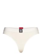 Thong Rib Stringit Alusvaatteet Cream HUGO