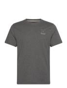 Heritage H Ss Tee Tops T-shirts Short-sleeved Grey Hackett London